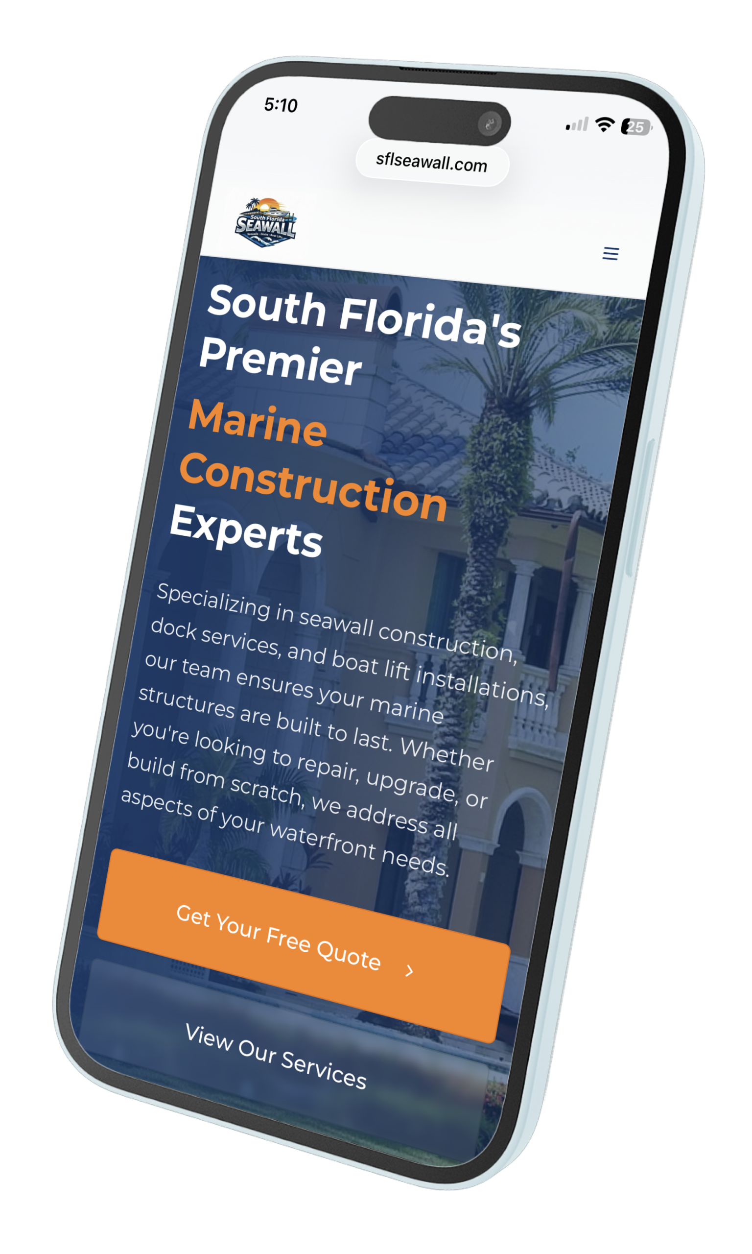 Visit South Florida Seawall for South Florida’s Premier Marine Construction Experts